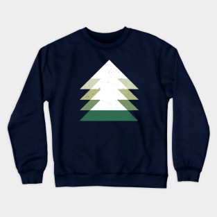 Fir Tree Mountains Crewneck Sweatshirt